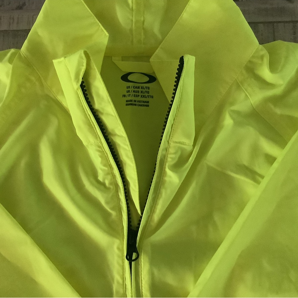 Oakley Vibrant Yellow Windbreaker